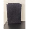 Pochette à livre molletonnée imprimé chat noir et papillons