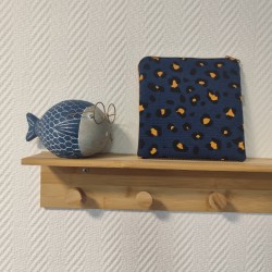 Pochette en toile imprimée...