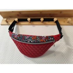 Sac banane simili rouge et...