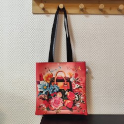 Tote bag en similicuir...