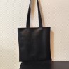 Tote bag en similicuir imprimé sac fleuri