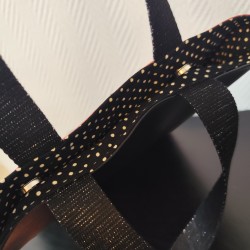 Tote bag en similicuir imprimé sac fleuri