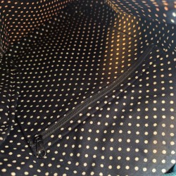 Tote bag en similicuir imprimé sac fleuri