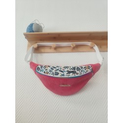 Sac banane velours coloris...