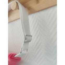 Sac banane velours coloris pamplemousse et imprimé jungle