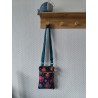 Pochette téléphone velours coeurs ex-voto