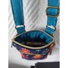 Pochette téléphone velours coeurs ex-voto