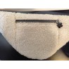 Sac banane moumoute écru et imprimé