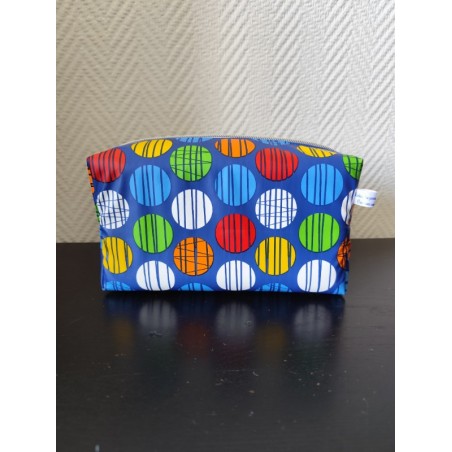 Trousse de toilette en tissu déperlant imperméable