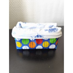 Trousse de toilette en tissu déperlant imperméable