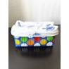 Trousse de toilette en tissu déperlant imperméable