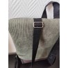 Sac à dos velours kaki artisanal
