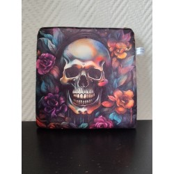 Pochette en velours imprimé...