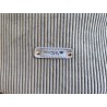 Sac banane xl velours bleu clair et imprimé fleuri japonisant fond bleu