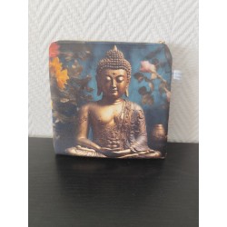 Pochette en velours imprimé...