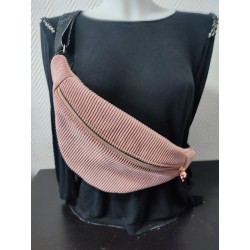 Sac banane velours vieux...