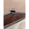 Sac à dos velours rose artisanal