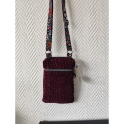 Pochette téléphone velours...