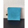 Pochette en velours imprimé chat coloré - 20x20 cm