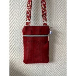 Pochette téléphone velours...