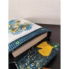 Pochette à livre molletonnée imprimé feuilles de ginckos