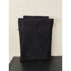Pochette à livre molletonnée imprimé chat avec couronne de fleurs