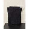 Pochette à livre molletonnée imprimé chat avec couronne de fleurs